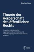Kirste |  Theorie der Körperschaft des öffentlichen Rechts | Buch |  Sack Fachmedien