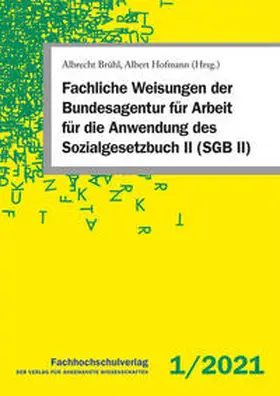 Brühl / Hofmann | Fachliche Weisungen Der Bundesagentur Für Arbeit Für ...