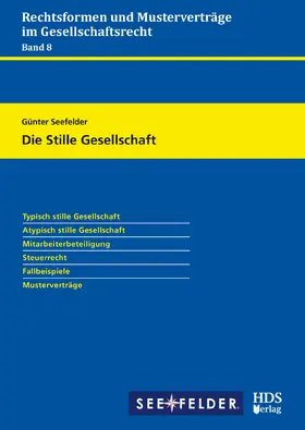 Seefelder |  Die Stille Gesellschaft | eBook | Sack Fachmedien