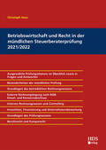 Voos |  Betriebswirtschaft und Recht in der mündlichen Steuerberaterprüfung 2021/2022 | Buch |  Sack Fachmedien