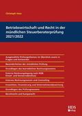 Voos |  Betriebswirtschaft und Recht in der mündlichen Steuerberaterprüfung 2021/2022 | eBook | Sack Fachmedien