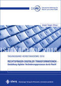 Taeger |  Rechtsfragen digitaler Transformationen | Buch |  Sack Fachmedien