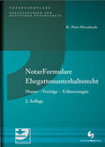 Horndasch |  NotarFormulare Ehegattenunterhaltsrecht | Buch |  Sack Fachmedien
