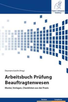 Daumann / Leicht / Baumann | Arbeitsbuch Prüfung Beauftragtenwesen | Buch | sack.de