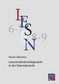 Bäuerlein |  Leseverständnisdiagnostik in der Sekundarstufe | Buch |  Sack Fachmedien