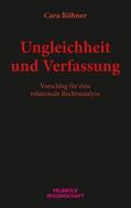 Röhner |  Röhner, C: Ungleichheit und Verfassung | Buch |  Sack Fachmedien