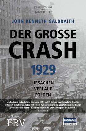Galbraith | Der große Crash 1929 | Buch | sack.de