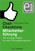 Kratz |  Chef-Checkliste Mitarbeiterführung | eBook | Sack Fachmedien