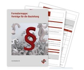 Forum Verlag Herkert GmbH / Sandmann | Formularmappe: Verträge für die Bauleitung | Loseblattwerk | sack.de