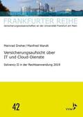 Wandt / Dreher |  Versicherungsaufsicht über IT und Cloud-Dienste | Buch |  Sack Fachmedien