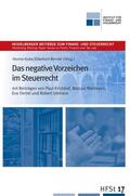 Kube / Reimer / Kirchhof |  Das negative Vorzeichen im Steuerrecht | Buch |  Sack Fachmedien
