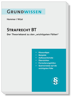 Hemmer / Wüst / Berberich | Grundwissen Strafrecht BT | Buch | sack.de