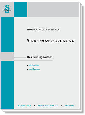 Hemmer / Wüst / Berberich | Strafprozessordnung (StPO) | Buch | sack.de