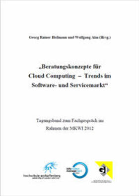 Deelmann / Finger / Hofmann | Beratungskonzepte für Cloud Computing-Trends im Software- und Servicemarkt | Buch | sack.de