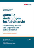 Melzer-Azodanloo / Resch / Mayer |  Aktuelle Änderungen im Arbeitsrecht | Buch |  Sack Fachmedien