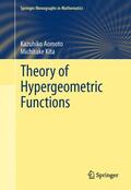 Aomoto / Kita |  Theory of Hypergeometric Functions | Buch |  Sack Fachmedien
