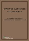 Schmidt / Stelmach |  Krakauer-Augsburger Rechtsstudien. Wettbewerb der Staaten - Wettbewerb der Rechtsordnungen | Buch |  Sack Fachmedien