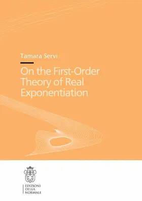 Servi |  On the First-Order Theory of Real Exponentiation | Buch |  Sack Fachmedien