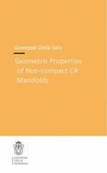 Sala |  Geometric Properties of Non-Compact CR Manifolds | Buch |  Sack Fachmedien