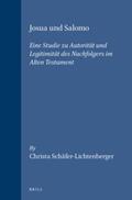 Schäfer-Lichtenberger |  Josua und Salomo | Buch |  Sack Fachmedien