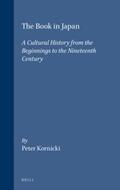 Kornicki |  The Book in Japan: A Cultural History from the Beginnings to the Nineteenth Century | Buch |  Sack Fachmedien