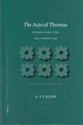 Klijn |  The Acts of Thomas: Introduction, Text, and Commentary | Buch |  Sack Fachmedien