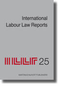 Gladstone / Aaron / Sigeman |  International Labour Law Reports, Volume 25 | Buch |  Sack Fachmedien
