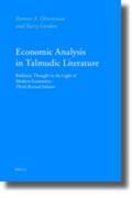Ohrenstein / Gordon |  Economic Analysis in Talmudic Literature: Rabbinic Thought in the Light of Modern Economics. Third Revised Edition | Buch |  Sack Fachmedien