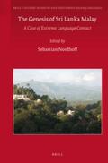 Nordhoff |  The Genesis of Sri Lanka Malay: A Case of Extreme Language Contact | Buch |  Sack Fachmedien
