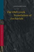 Eidsvåg |  The Old Greek Translation of Zechariah | Buch |  Sack Fachmedien