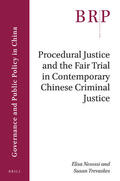 Nesossi / Trevaskes |  Procedural Justice and the Fair Trial in Contemporary Chinese Criminal Justice | Buch |  Sack Fachmedien