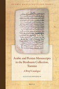 Birnbaum |  Arabic and Persian Manuscripts in the Birnbaum Collection, Toronto: A Brief Catalogue | Buch |  Sack Fachmedien