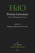 Storey |  Persian Literature, a Bio-Bibliographical Survey: Volume I.2: Biography, Additions, and Corrections | Buch |  Sack Fachmedien