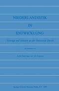 Stegeman / Sonderegger |  Niederlandistik in Entwicklung | Buch |  Sack Fachmedien