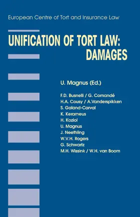 Magnus |  Unification of Tort Law: Damages: Damages | Buch |  Sack Fachmedien
