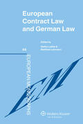 Leible / Lehmann |  European Contract Law and German Law | Buch |  Sack Fachmedien