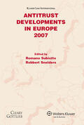 Subiotto / Snelders |  Antitrust Developments In Europe | Buch |  Sack Fachmedien