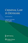 Bo Langsted / Garde / Greve |  Criminal Law in Denmark | Buch |  Sack Fachmedien
