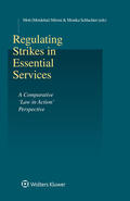 Mironi / Schlachter |  Regulating Strikes in Essential Services: A Comparative 'law in Action' Perspective | Buch |  Sack Fachmedien