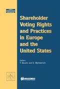 Baums / Wymeersch |  Shareholder Voting Rights and Practices in Europe and the Us | Buch |  Sack Fachmedien