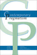 SHOOK / GHIRALDELLI |  Contemporary Pragmatism Vol. 3, Issue 1 (Single Issue). | Buch |  Sack Fachmedien