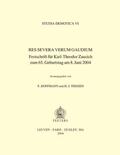 Hoffmann / Thissen |  Res Severa Verum Gaudium: Festschrift Fur Karl-Theodor Zauzich Zum 65. Geburtstag Am 8. Juni 2004 | Buch |  Sack Fachmedien