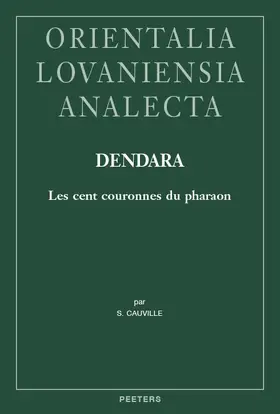  Dendara. Les cent couronnes du pharaon | Buch |  Sack Fachmedien