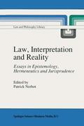 Nerhot |  Law, Interpretation and Reality | Buch |  Sack Fachmedien