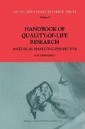 Sirgy |  Handbook of Quality-of-Life Research | Buch |  Sack Fachmedien