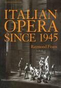 Fearn |  Italian Opera Since 1945 | Buch |  Sack Fachmedien