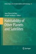 Seckbach / de Vera |  Habitability of Other Planets and Satellites | Buch |  Sack Fachmedien