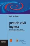 Andrews |  Justicia civil inglesa | eBook | Sack Fachmedien