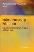 Thomas / Manimala |  Entrepreneurship Education | Buch |  Sack Fachmedien