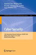Yun / Wen / Lang |  Cyber Security | Buch |  Sack Fachmedien